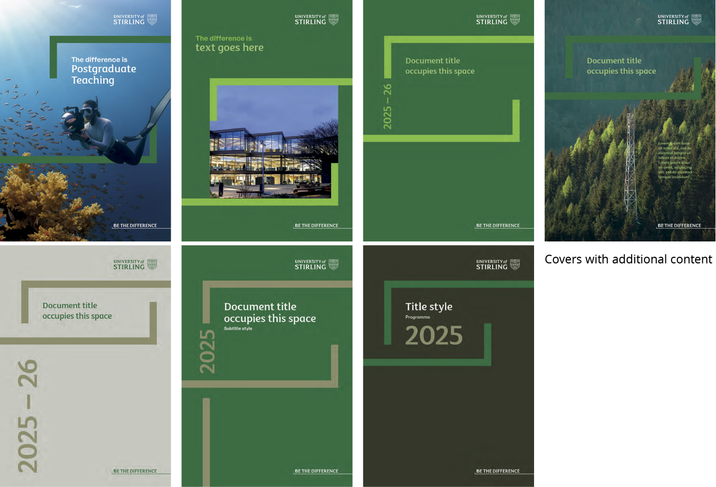 A4 covers