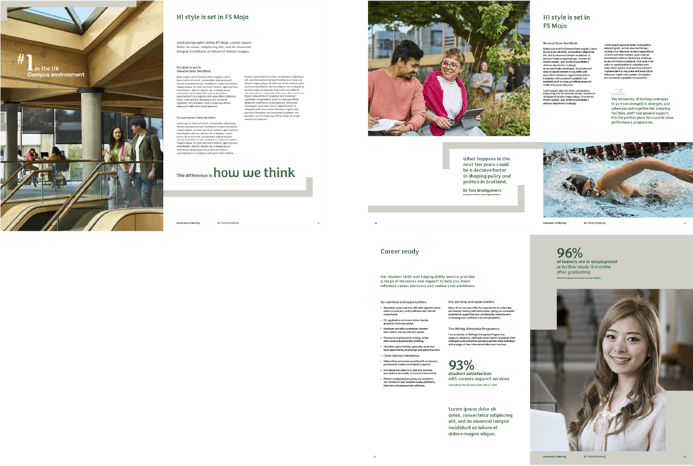 A4 spread Example