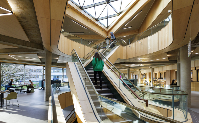 Staircases in Campus Central