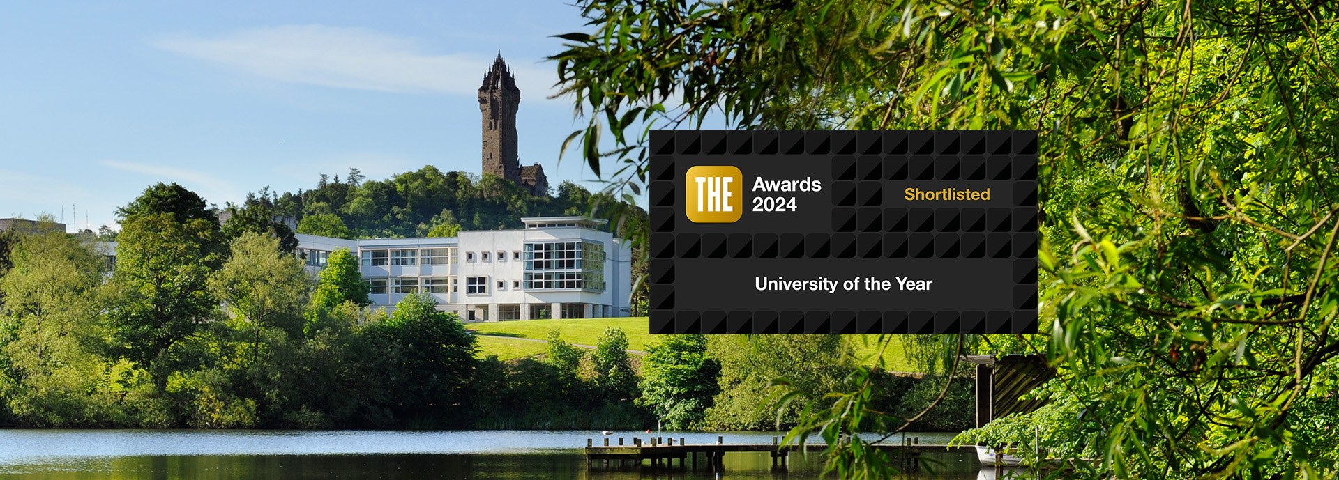 University of Stirling shortlisted for University of the Year at THE Awards 2024