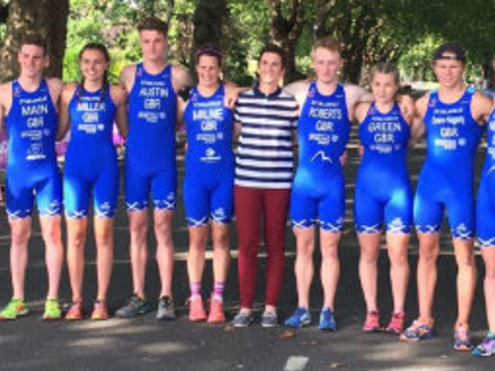 Triathlon Scotland Mixed Relay Team Nottingham