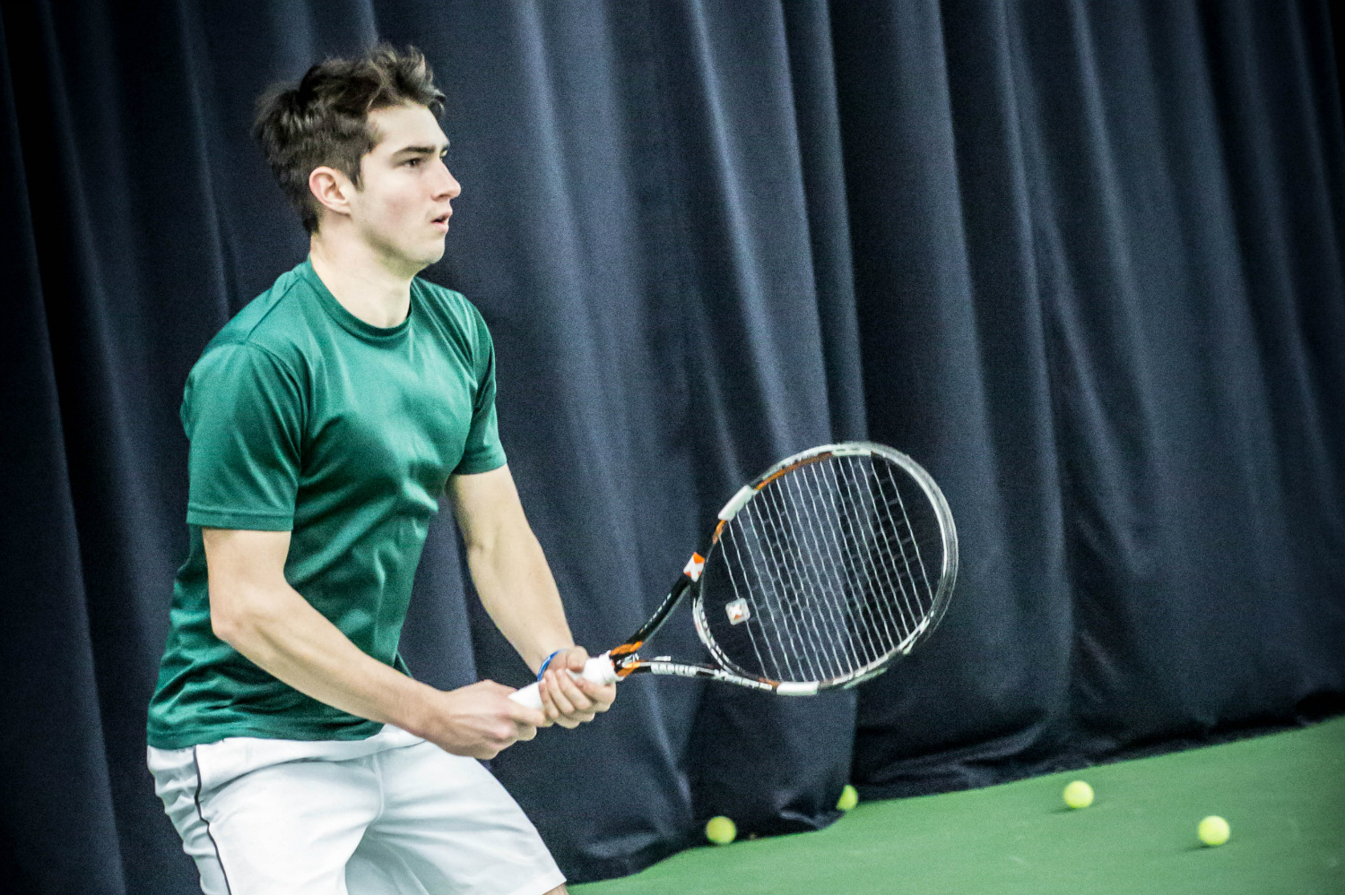 Duncan Scott playing Tennis