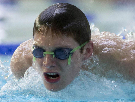 Swimming scholar, Duncan Scott