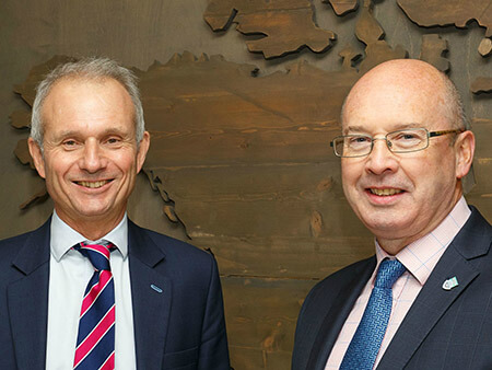 David Lidington CBE MP and Professor Malcolm MacLeod