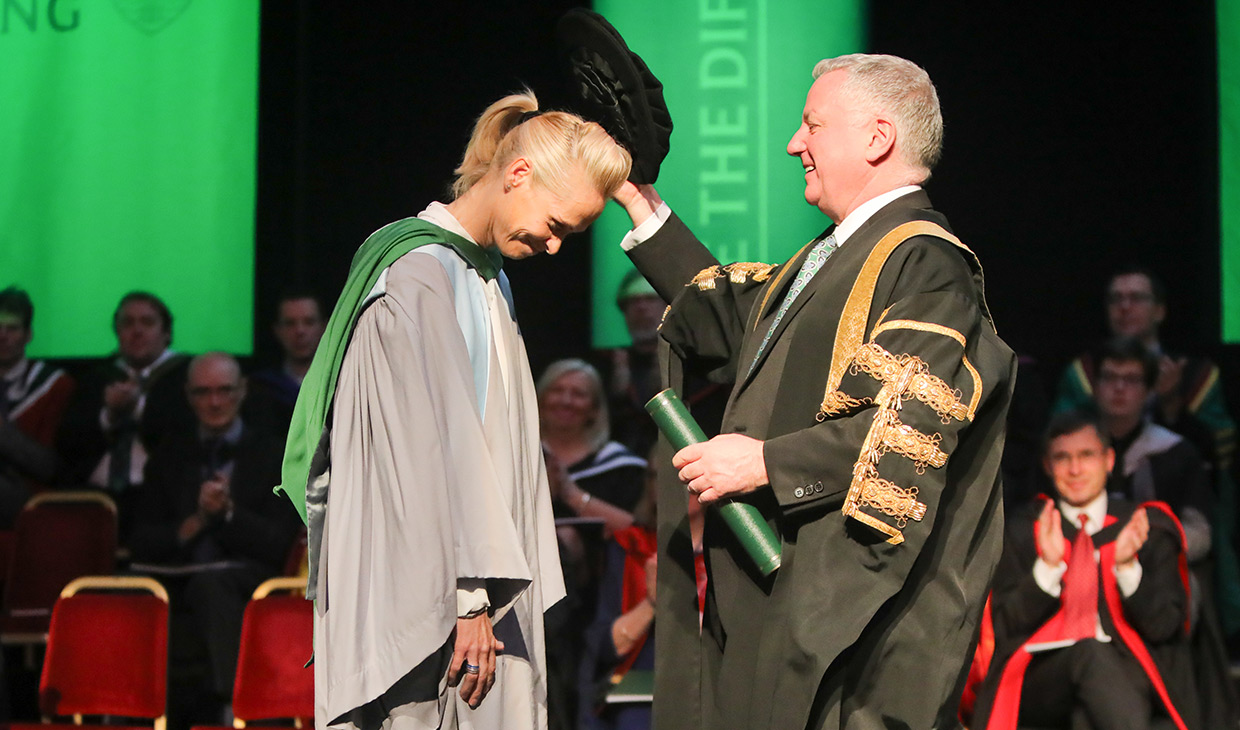 Honorary Graduate Shelley Kerr