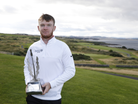 Laird Shepherd with Stirling International trophy