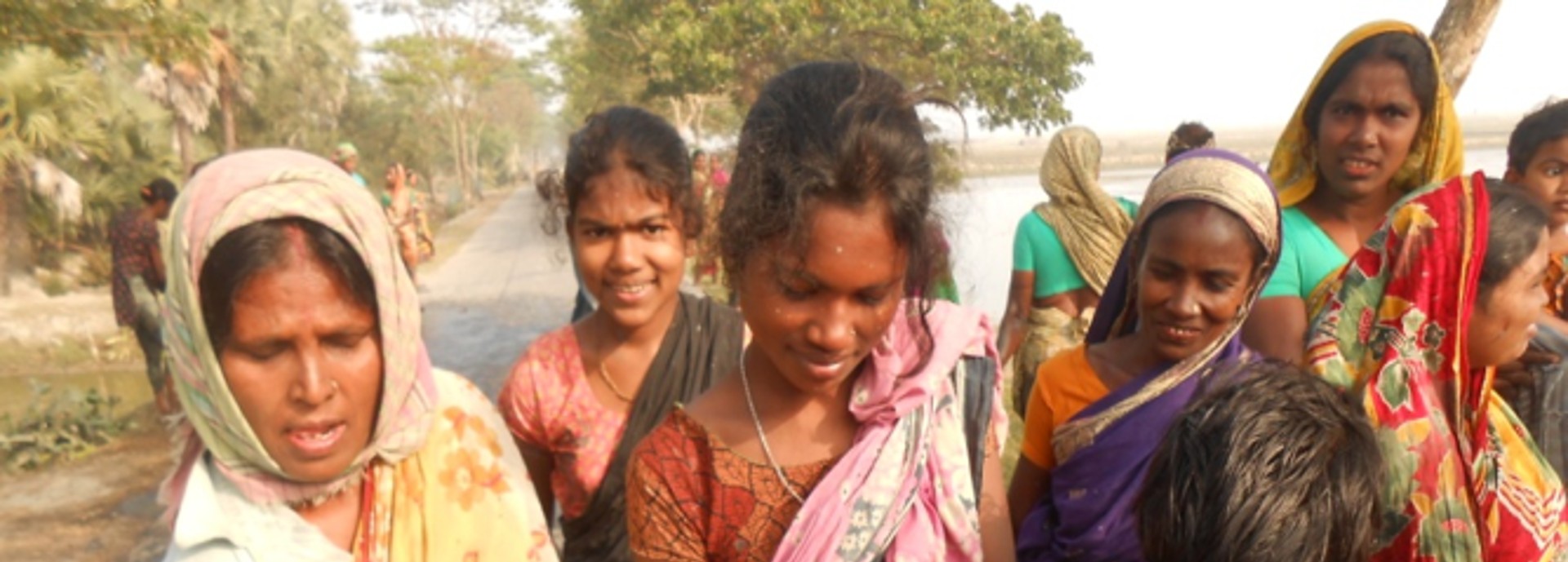 Community fish harvest Bangladesh