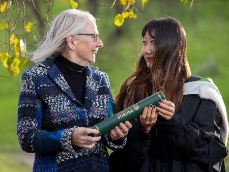 Hazel Sommerville with Baijun Liu