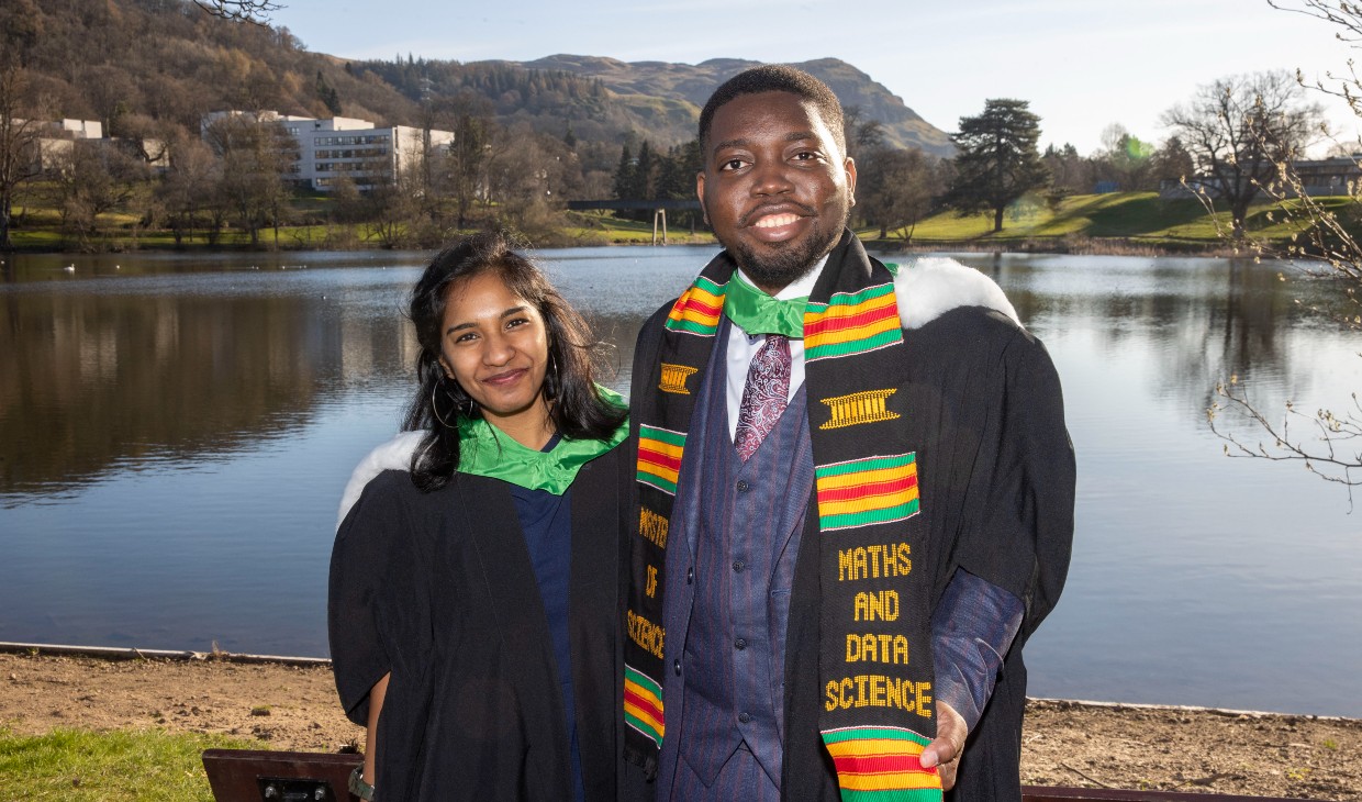 Students celebrate their degrees