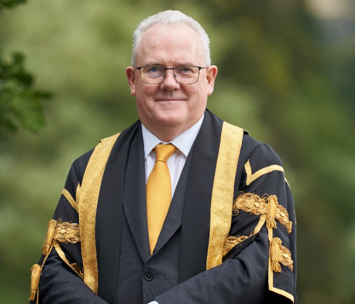 Principal and Vice-Chancellor, Professor Sir Gerry McCormac