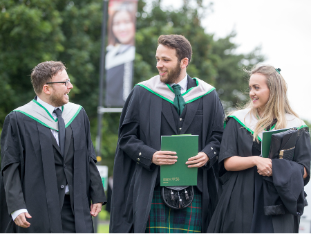 graduates celebrate