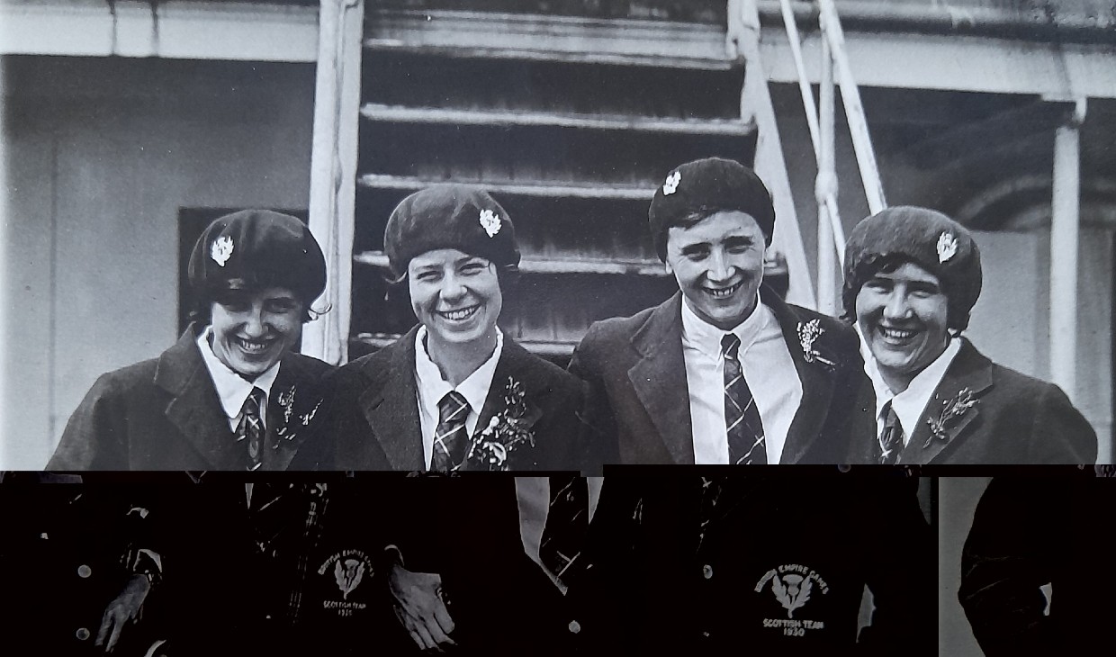 Scotland Ladies Swimming Team British Empire Games 1930