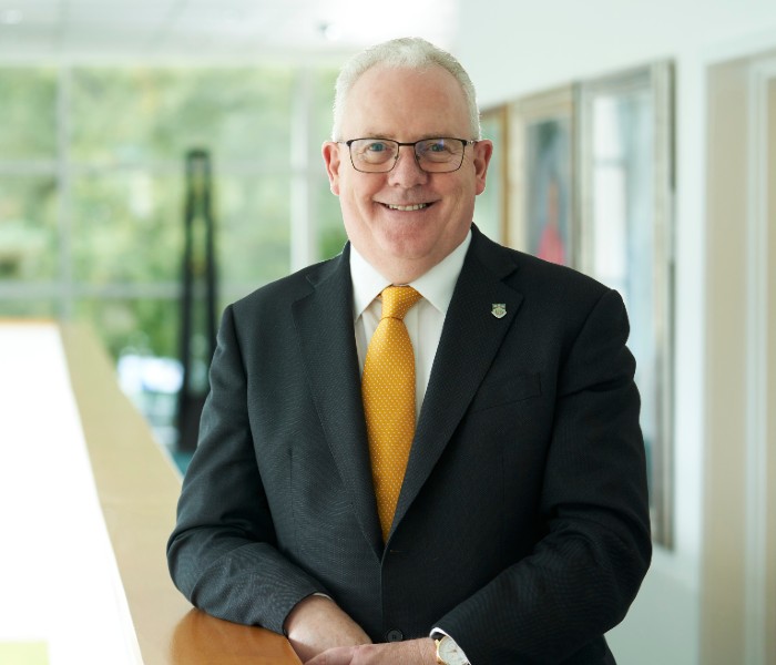 Principal and Vice-Chancellor, Professor Sir Gerry McCormac