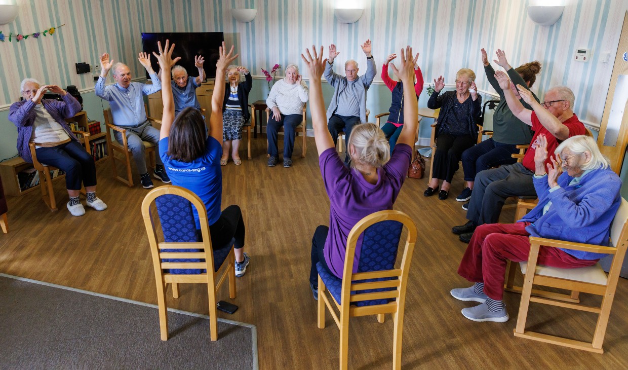 danceSing initiative at Balhousie Care Home