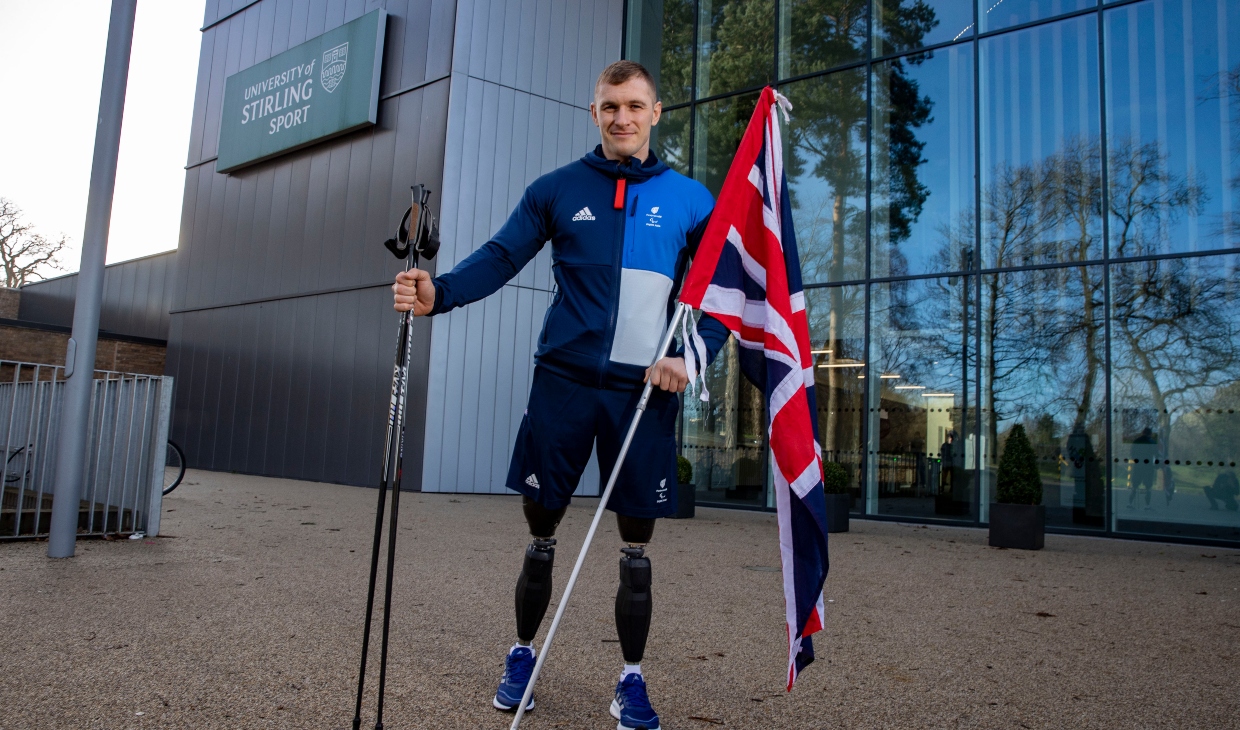 Scott Meenagh, Para Nordic Skiier.