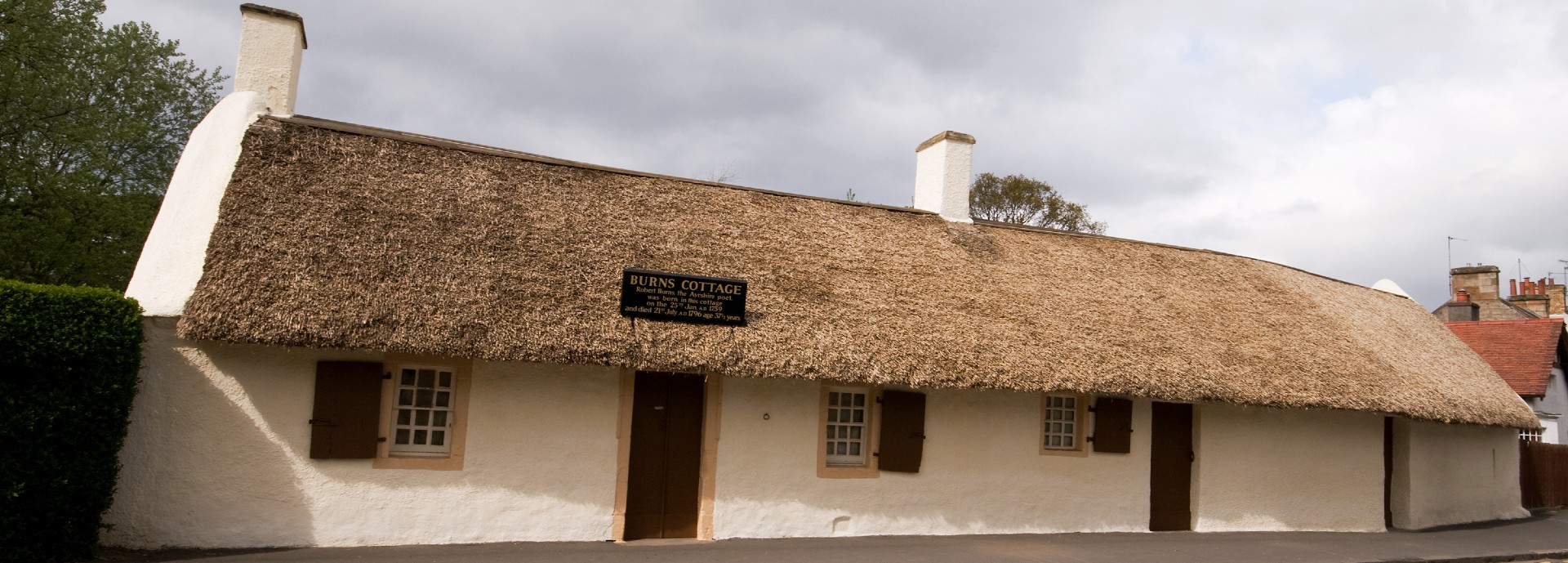 Burns Cottage, Alloway, Ayrshire, Scotland.