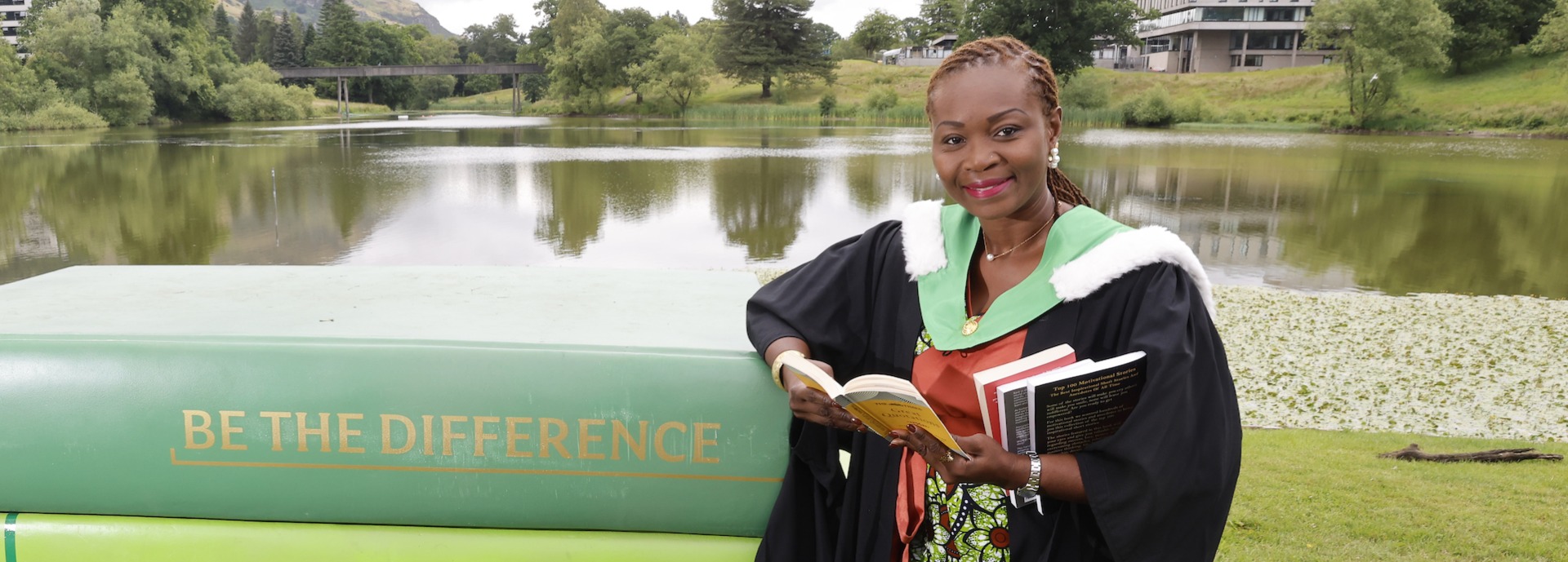 Marie-Anne N’Guessan pictured on her graduation day.