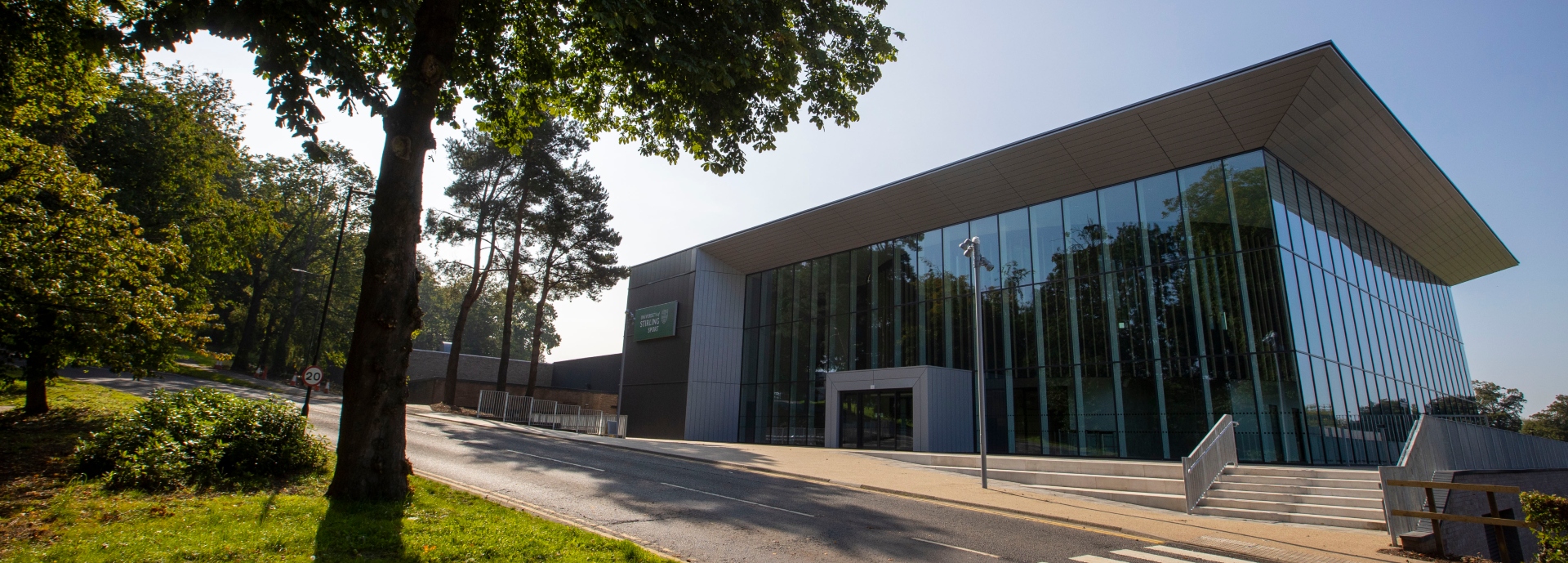 Sports Centre at the University of Stirling.