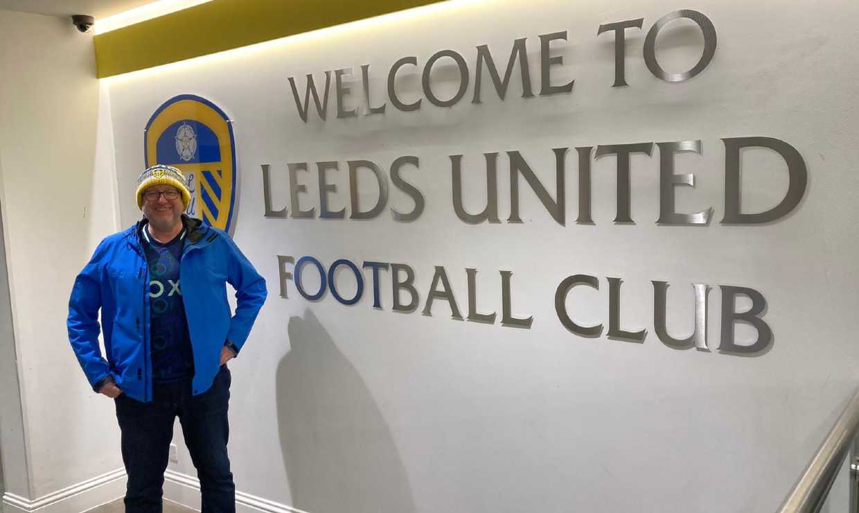 Professor Richard Haynes at Leeds United Football Club