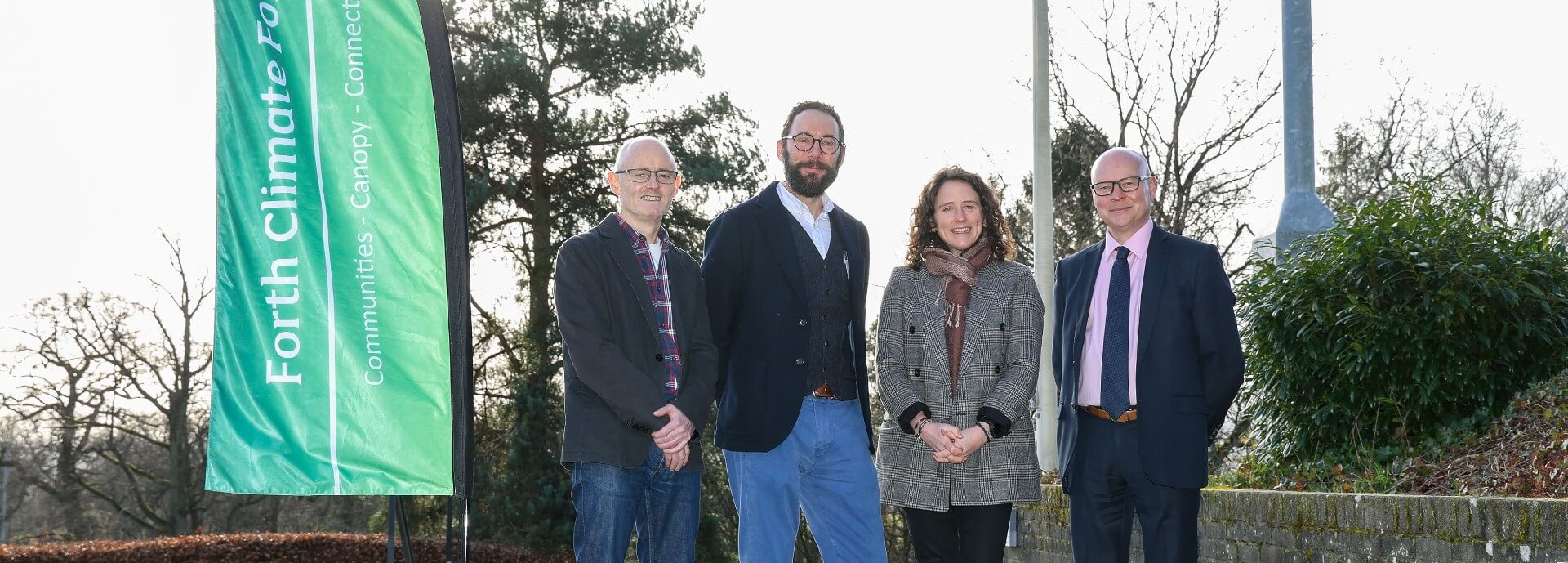 Mairi Gougeon MSP at the Forth Climate Forest launch