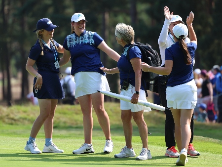 University of Stirling golfer wins coveted Curtis Cup