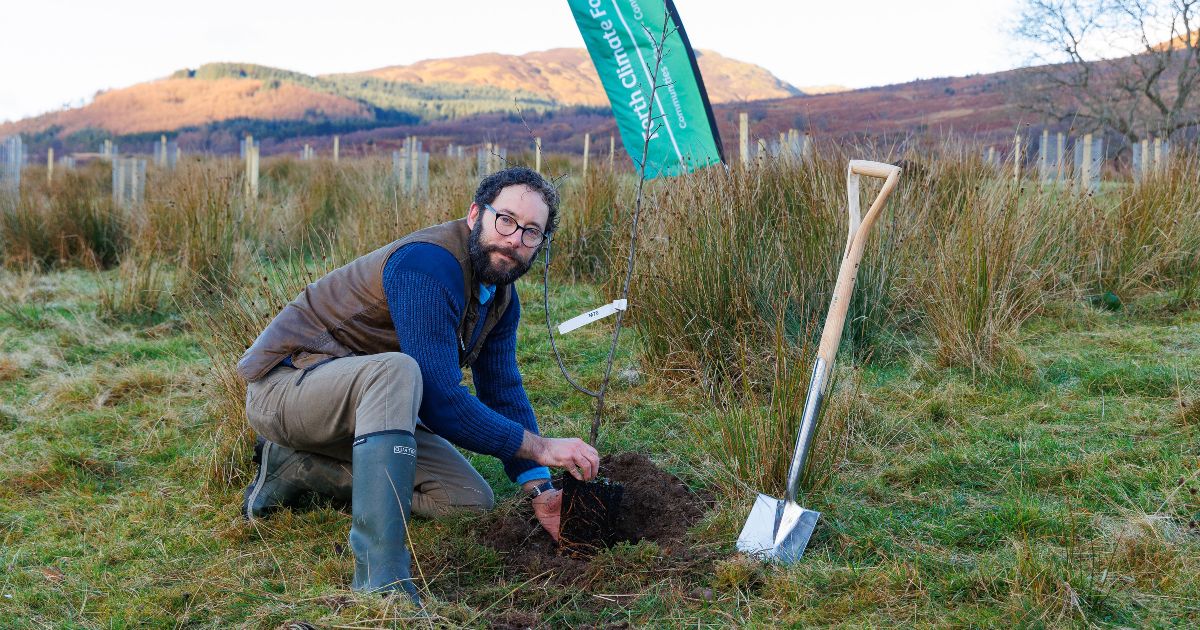 Director of Forth Climate Forest, Doug Worrall