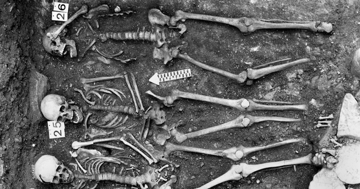 Plague victims from Domat/Ems, Sogn Pieder (Switzerland) associated with the Plague of the Thirty Years’ War