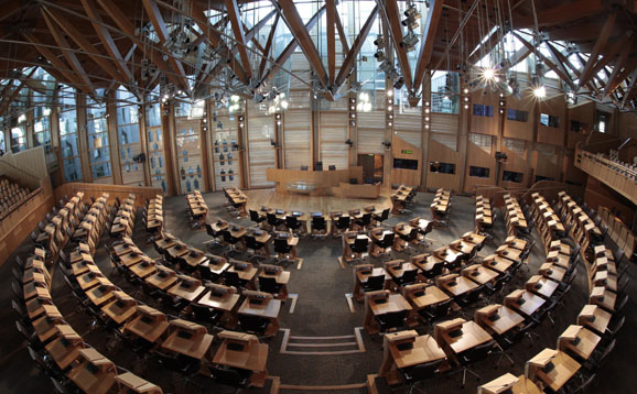 Scottish Parliament chamber