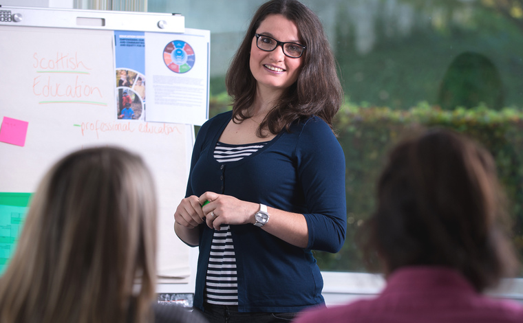 Image of people working at the University of Stirling 