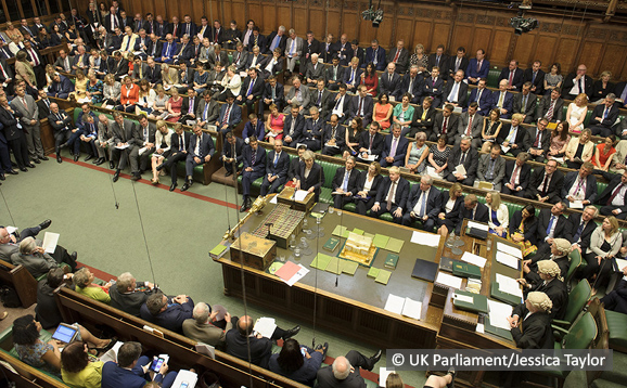 House of Commons chamber