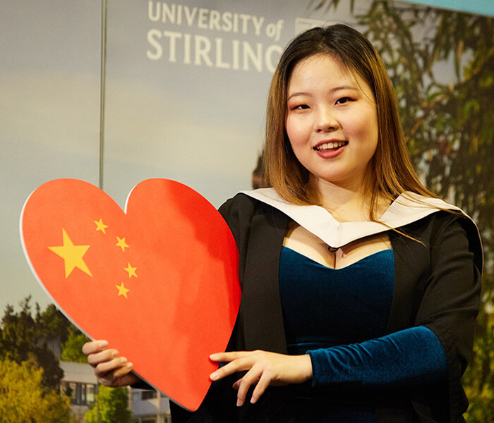 Stirling graduate Hanyu Fu